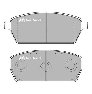 LVXL212 MOTAQUIP Комплект тормозных колодок, дисковый тормоз