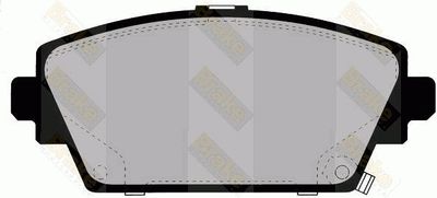 PA1341 Brake ENGINEERING Комплект тормозных колодок, дисковый тормоз