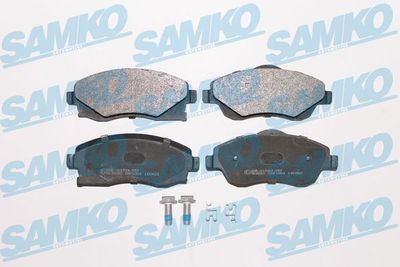 5SP1004 SAMKO Комплект тормозных колодок, дисковый тормоз