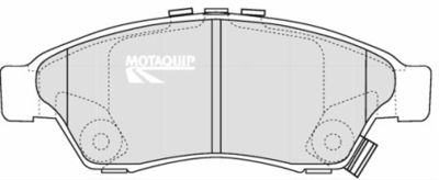 LVXL1102 MOTAQUIP Комплект тормозных колодок, дисковый тормоз