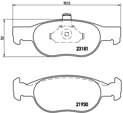 FK20212 KAISHIN Комплект тормозных колодок, дисковый тормоз