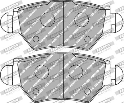 FDS1294 FERODO RACING Комплект тормозных колодок, дисковый тормоз