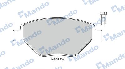 MBF015797 MANDO Комплект тормозных колодок, дисковый тормоз