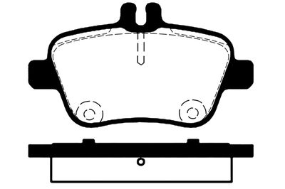 RA10230 RAICAM Комплект тормозных колодок, дисковый тормоз