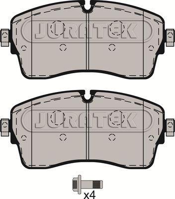 JCP8302 JURATEK Комплект тормозных колодок, дисковый тормоз