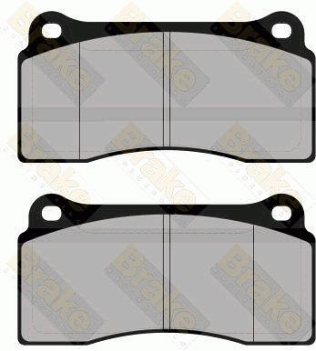 PA1652 Brake ENGINEERING Комплект тормозных колодок, дисковый тормоз