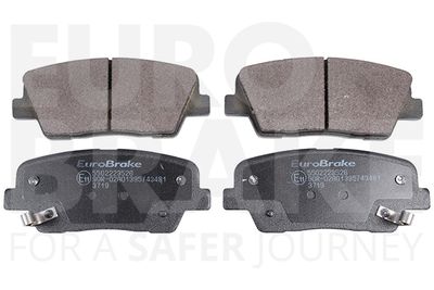 5502223526 EUROBRAKE Комплект тормозных колодок, дисковый тормоз