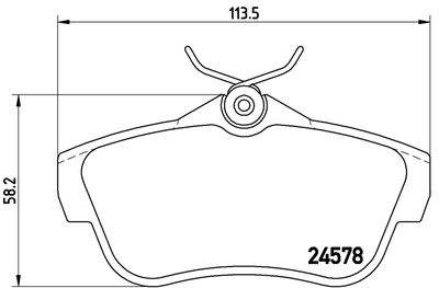 FK20068 KAISHIN Комплект тормозных колодок, дисковый тормоз