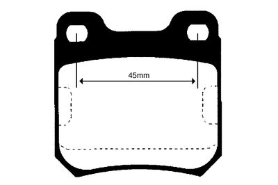 RA03890 RAICAM Комплект тормозных колодок, дисковый тормоз