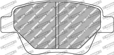 FCP4316H FERODO RACING Комплект тормозных колодок, дисковый тормоз