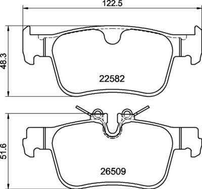 P86035 BREMBO Комплект тормозных колодок, дисковый тормоз