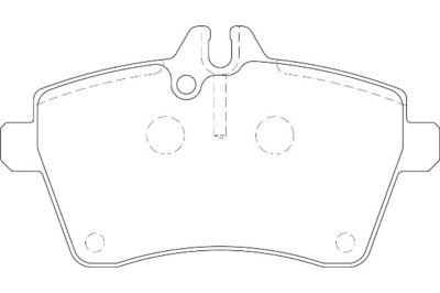 2134942 Omnicraft Комплект тормозных колодок, дисковый тормоз