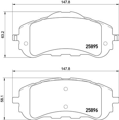 FK20256 KAISHIN Комплект тормозных колодок, дисковый тормоз