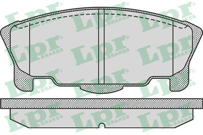 05P937 LPR Комплект тормозных колодок, дисковый тормоз