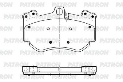PBP1131 PATRON Комплект тормозных колодок, дисковый тормоз