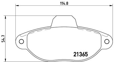 FK20255 KAISHIN Комплект тормозных колодок, дисковый тормоз