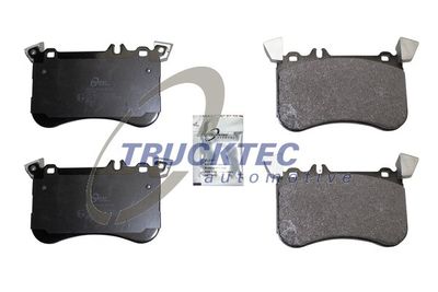 0235572 TRUCKTEC AUTOMOTIVE Комплект тормозных колодок, дисковый тормоз