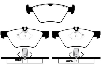 RA06541 RAICAM Комплект тормозных колодок, дисковый тормоз