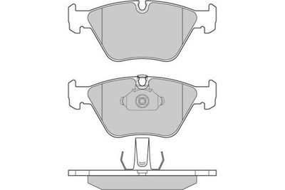 120685 E.T.F. Комплект тормозных колодок, дисковый тормоз