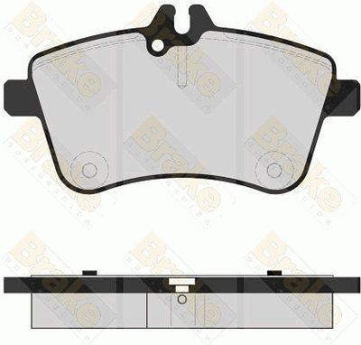 PA1631 Brake ENGINEERING Комплект тормозных колодок, дисковый тормоз