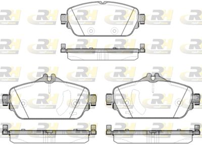 2159208 ROADHOUSE Комплект тормозных колодок, дисковый тормоз