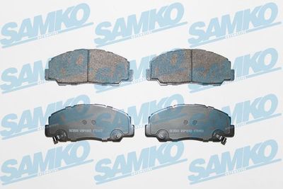 5SP1082 SAMKO Комплект тормозных колодок, дисковый тормоз