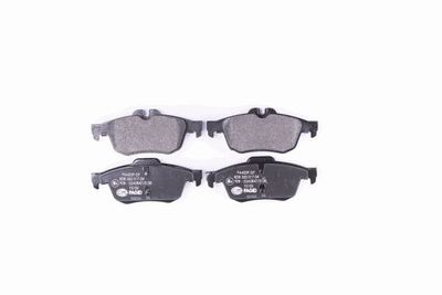 8DB355017341 HELLA PAGID Комплект тормозных колодок, дисковый тормоз