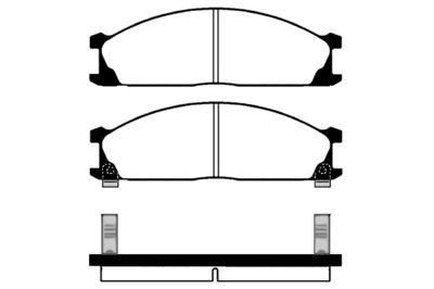 RA05270 RAICAM Комплект тормозных колодок, дисковый тормоз