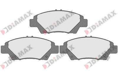 N09500 DIAMAX Комплект тормозных колодок, дисковый тормоз