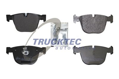 0835202 TRUCKTEC AUTOMOTIVE Комплект тормозных колодок, дисковый тормоз