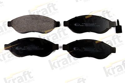 6003423 KRAFT AUTOMOTIVE Комплект тормозных колодок, дисковый тормоз