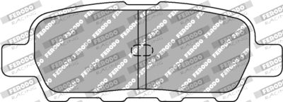 FCP1693H FERODO RACING Комплект тормозных колодок, дисковый тормоз