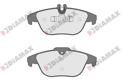 N09482 DIAMAX Комплект тормозных колодок, дисковый тормоз