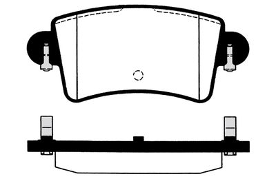 RA07820 RAICAM Комплект тормозных колодок, дисковый тормоз