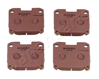 PP294AF JAPANPARTS Комплект тормозных колодок, дисковый тормоз