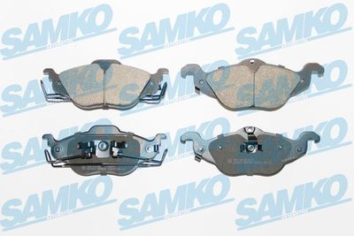 5SP698 SAMKO Комплект тормозных колодок, дисковый тормоз