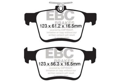 DP22153 EBC Brakes Комплект тормозных колодок, дисковый тормоз