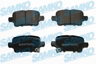 5SP2276 SAMKO Комплект тормозных колодок, дисковый тормоз