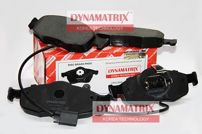 DBP766 DYNAMATRIX Комплект тормозных колодок, дисковый тормоз