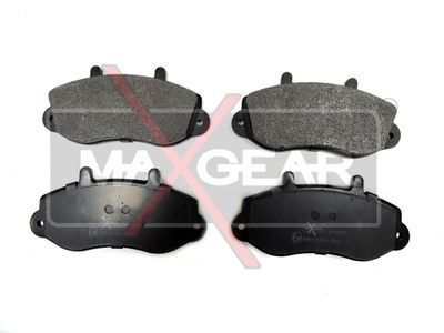 190587 MAXGEAR Комплект тормозных колодок, дисковый тормоз