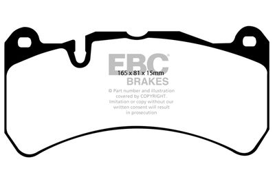 DP31591C EBC Brakes Комплект тормозных колодок, дисковый тормоз