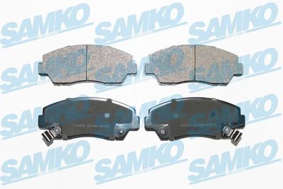 5SP040 SAMKO Комплект тормозных колодок, дисковый тормоз