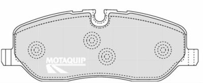 LVXL1283 MOTAQUIP Комплект тормозных колодок, дисковый тормоз