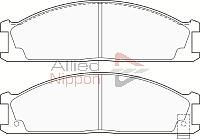 ADB3423 COMLINE Комплект тормозных колодок, дисковый тормоз