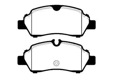 RA10760 RAICAM Комплект тормозных колодок, дисковый тормоз