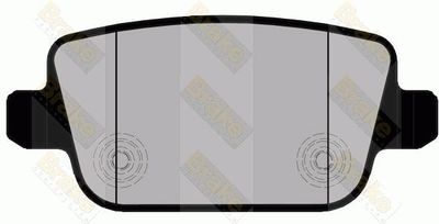 PA1697 Brake ENGINEERING Комплект тормозных колодок, дисковый тормоз