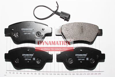 DBP1946 DYNAMATRIX Комплект тормозных колодок, дисковый тормоз