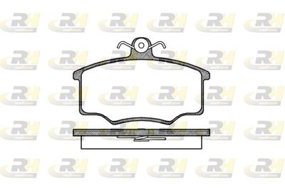 204620 ROADHOUSE Комплект тормозных колодок, дисковый тормоз