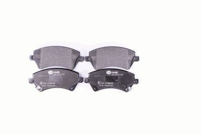 8DB355017241 HELLA PAGID Комплект тормозных колодок, дисковый тормоз