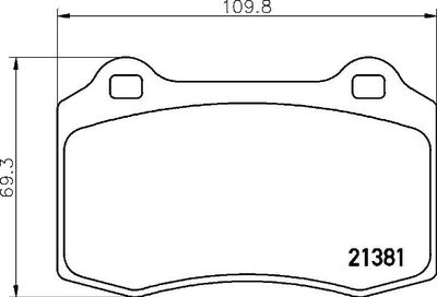 P36020X BREMBO Комплект тормозных колодок, дисковый тормоз